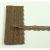 Csipke asszim. 2cm 8. barna