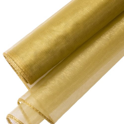 Organza 40cm x 8.2m - Gold 