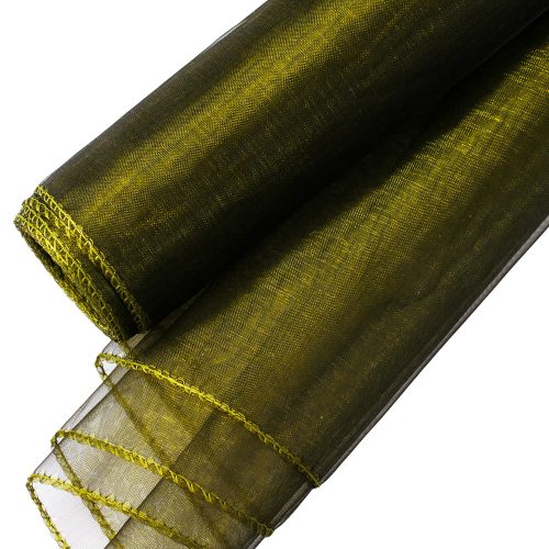 Organza 40cm x 8.2m - Dark olive green