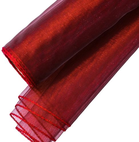 Organza 40cm x 8.2m - Burgundy