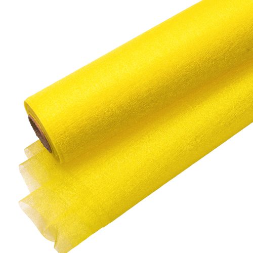 Snow organza 47cm x 10m - Lemon yellow