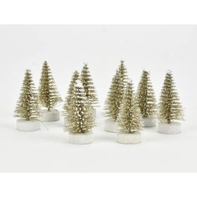 Mini fenyő óarany 4cm 10db/cs
