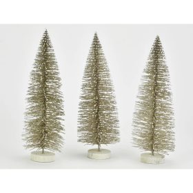 Mini fenyő óarany 20cm 3db/csomag