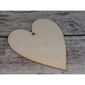 Natúr fa - Szív 20cm