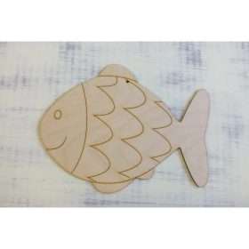 Natúr fa - Hal pikkelyes 24cm