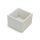 Dekoláda fehér kocka 11x11cm mag: 8cm 40/#
