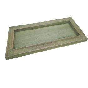 Fa keret zöld 35*15cm 90/#