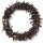 Tövises koszorú barna 35cm 8/#