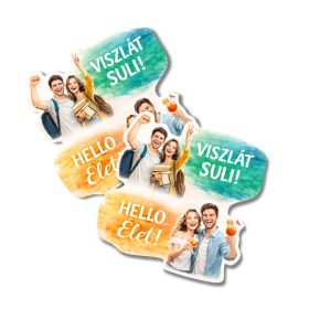 Nyomtatott dekorkarton - Viszlát suli... 2db/csomag