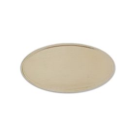 Natúr tábla ovál peremes 180/#