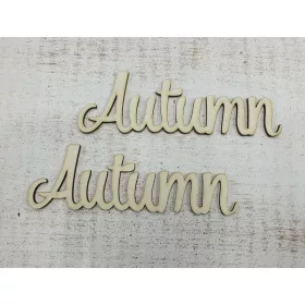 "Autumn" felirat 2db/csomag