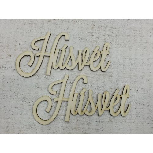 "Húsvét" felirat 15cm 2db/csomag