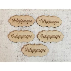 "Pedagógusnapra" tábla 5db/csomag