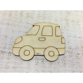 Natúr fa - Autó 8cm