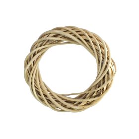 Fűzvessző koszorúalap natúr 20cm