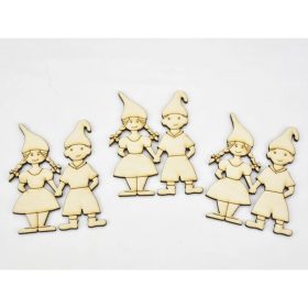 Natúr fa - Jancsi és Juliska 8cm 3db/csomag