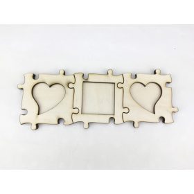 Natúr fa - Puzzle képkeret 3db/csomag