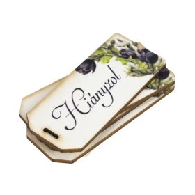   Nyomtatott dekorkarton - Hiányzol kegyelet scrapbook 5db/csomag