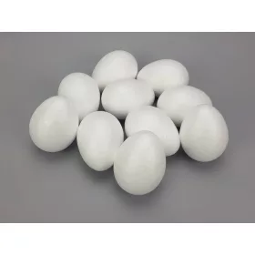 Polisztirol tojás 9cm 10db/csomag