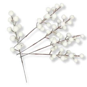 Havas fehér bogyós ág 50db/csomag 72/#