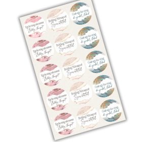 Matrica - Nőnapi márványos matricák 15db/lap