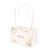 10 pcs." Flower bag with the inscription "With love" 22(L) x 10.5(W) x 13.5(H) cm
