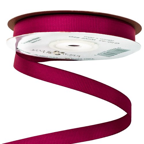 Ripsz szalag 10mm x 20m - Wine red