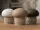 3D nyomtatott dekorációs gomba tároló - latte brown tető