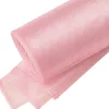 Organza 12cm x 8.2m - Púder rózsaszín