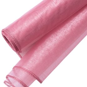 Organza 20cm x 8.2m - Őszi rózsaszín