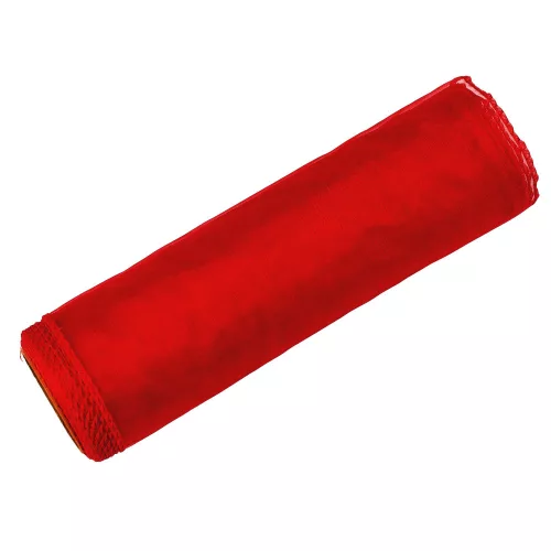 Organza 20cm x 8.2m - Piros