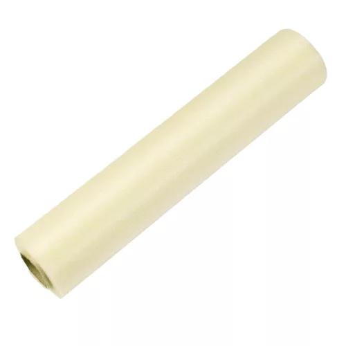 Snow organza 23.5cm x 10m - Ekrü