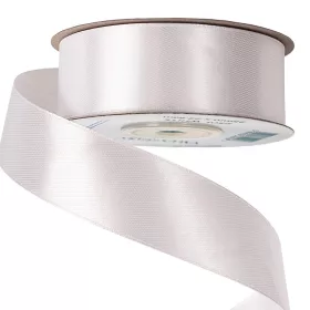 Szatén szalag 25mm x 22.86m - Fehér