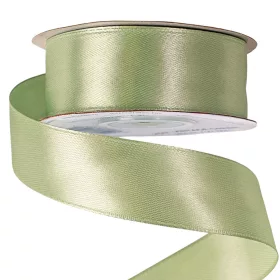 Szatén szalag 25mm x 22.86m - Vintage Zöld