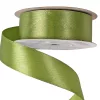Szatén szalag 25mm x 22.86m - Mohazöld