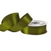 Szatén szalag 25mm x 22.86m - Olivazöld