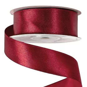 Szatén szalag 25mm x 22.86m - Bordó