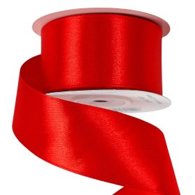 Szatén szalag 38mm x 22.86m - Piros