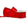 Szatén szalag 38mm x 22.86m - Piros