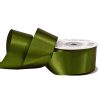 Szatén szalag 38mm x 22.86m - Olivazöld