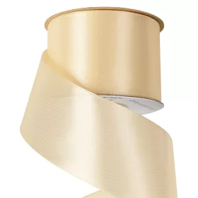 Szatén szalag 50mm x 22.86m - Ekrü