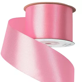 Szatén szalag 50mm x 22.86m - Rózsaszín