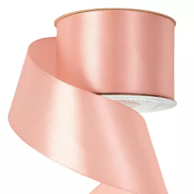 Szatén szalag 50mm x 22.86m - Púder rózsaszín