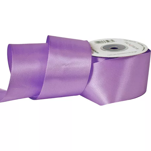 Szatén szalag 50mm x 22.86m - Levendula