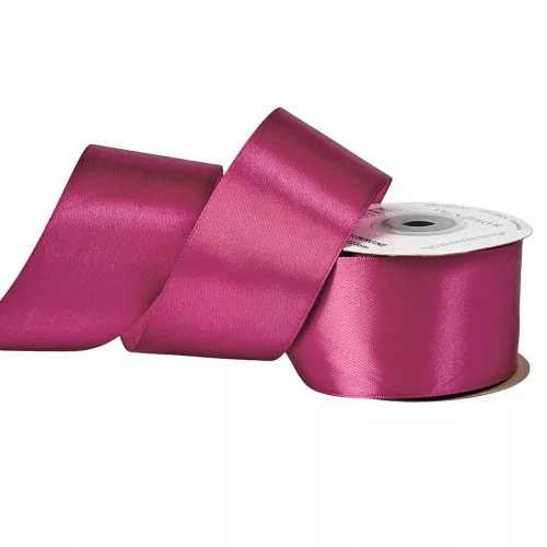 Szatén szalag 50mm x 22.86m - Padlizsánlila