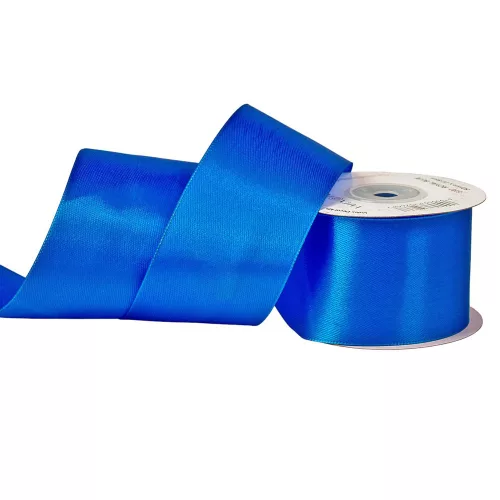 Szatén szalag 50mm x 22.86m - Királykék