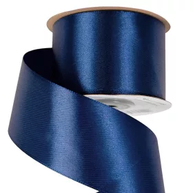 Szatén szalag 50mm x 22.86m - Tengerészkék
