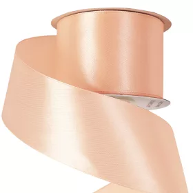Szatén szalag 50mm x 22.86m - Világos barack