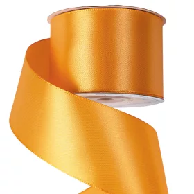 Szatén szalag 50mm x 22.86m - Pasztell narancs