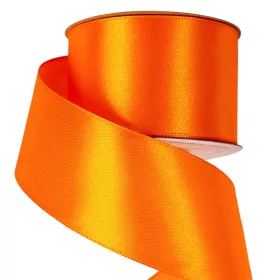 Szatén szalag 50mm x 22.86m - Sötét narancssárga